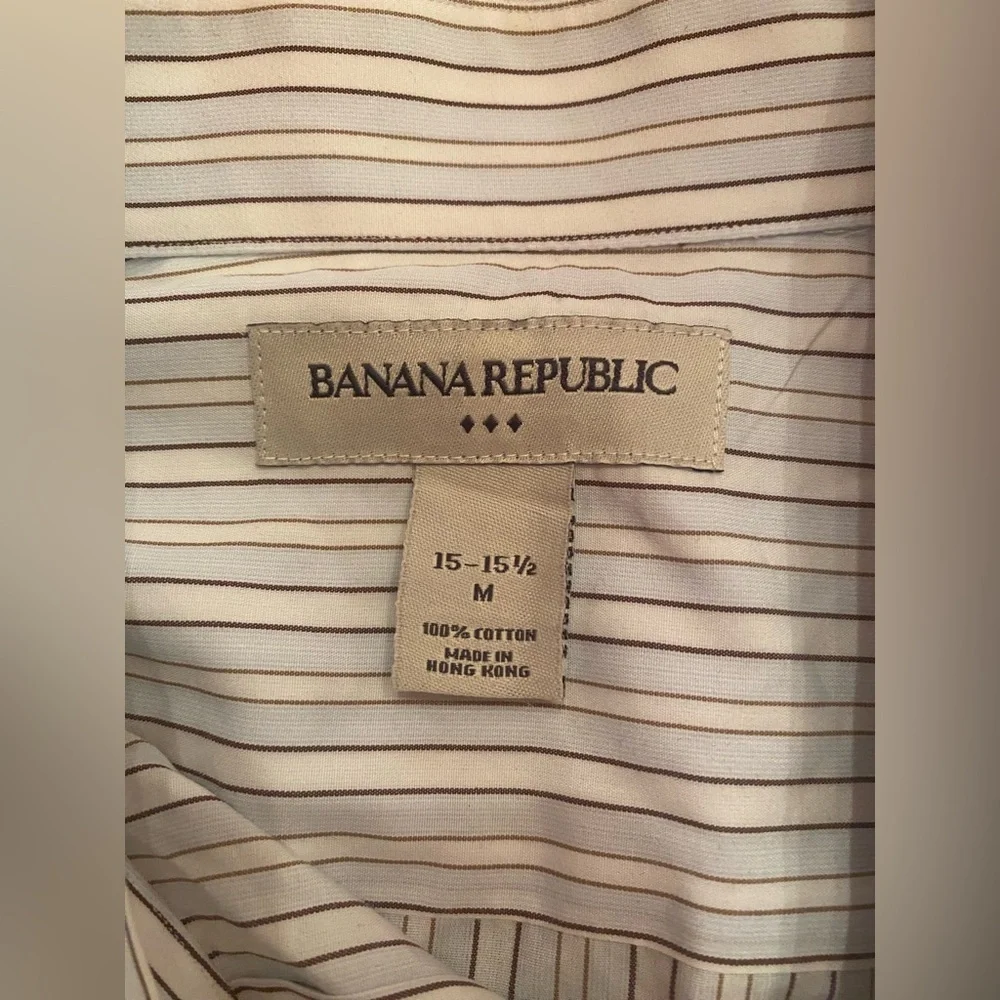 Banana Republic‎ Men’s Dress Shirt Size Medium 15-15 1/2